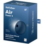 Air Power 4 Stimolatore E Vibratore 12 Vibrazioni Blu - Satisfyer - immagine 10