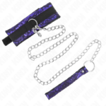 Collana Corta In Pizzo Di Velluto Con Cintura 105 Cm Con Profilo In Nylon 44 X 5,5 Cm - Kink - immagine 2