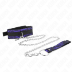 Collana Corta In Pizzo Di Velluto Con Cintura 105 Cm Con Profilo In Nylon 44 X 5,5 Cm - Kink - immagine 3