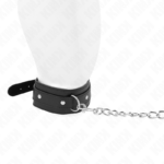 Collana Con Guinzaglio 65 Cm 1 Anello Regolabile 38-49 Cm X 5 Cm - Kink - immagine 3