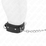 Collana Con Guinzaglio 65 Cm Modello 3 Anelli 1 Regolabile 38-49 Cm X 5 Cm - Kink - immagine 3