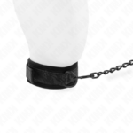 Collare Modello Base Con Guinzaglio 77 Cm Modello 5 Regolabile 34-54 Cm X 5 Cm - Kink - immagine 4