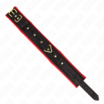 Collare Con Guinzaglio In Tessuto Tinto Regolabile 33-48 Cm X 5,7 Cm - Kink - immagine 6