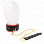 Collare Con Guinzaglio In Tessuto Tinto Regolabile 33-48 Cm X 5,7 Cm - Kink