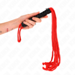 Frusta In Corda Rosso 56 Cm - Kink - immagine 3
