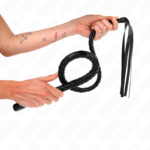Frusta Lunga Con Perline 110 Cm - Kink - immagine 2