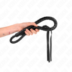 Frusta Lunga Con Perline 110 Cm - Kink - immagine 3