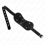 Maschera Bocca Ball Gag Con Serratura Regolabile 42-60 Cm - Kink
