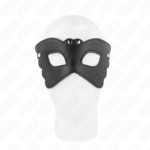 Maschera In Similpelle A Forma Di Farfalla 20 X 9 Cm - Kink - immagine 2