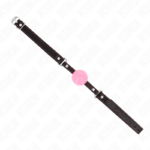 Palla Oro Rosa 4 Cm Gag 60 X 2 Cm - Kink - immagine 3