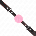 Palla Oro Rosa 4 Cm Gag 60 X 2 Cm - Kink - immagine 4