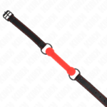 Bone Gag Con Cinturino In Similpelle Rosso Regolabile 41-57 Cm - Kink - immagine 3