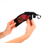 Resistenza Da Polso Scandalo Dettagli In Pizzo Rosso-Nero 24,5 Cm X 6,5 Cm - Kink - immagine 4