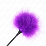 Piume Viola Da Solletico Utilizzate Per Il Kit Bondage 27 Cm - Kink - immagine 5