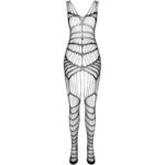 Bs 102 Bodystocking Nero Taglia Unica - Passion - immagine 3