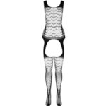 Bs 104 Bodystocking Nero Taglia Unica - Passion - immagine 3