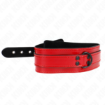 Collana Regolabile Vino Rosso 37,5-49,5 Cm X 5 Cm - Kink - immagine 2