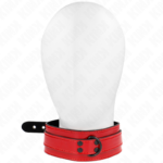 Collana Regolabile Vino Rosso 37,5-49,5 Cm X 5 Cm - Kink