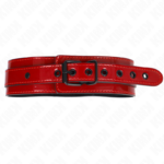 Collana Regolabile Vino Rosso 37,5-49,5 Cm X 5 Cm - Kink - immagine 3