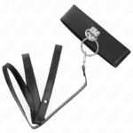Guinzaglio Borchie 116 Cm Collare Con Cinturino In Similpelle 50 X 5 Cm - Kink - immagine 4