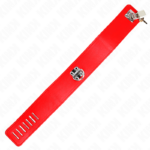 Collana Con Cintura 65 Cm Con Largo Cinturino Rosso Regolabile 33,5-41 Cm X 5 Cm - Kink - immagine 6