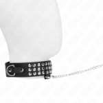Collana Con Cinturino 65 Cm Con Lucidi Regolabile 37-42 Cm X 5,3 Cm - Kink - immagine 2