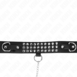 Collana Con Cinturino 65 Cm Con Lucidi Regolabile 37-42 Cm X 5,3 Cm - Kink - immagine 5