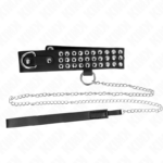 Collana Con Cinturino 65 Cm Con Lucidi Regolabile 37-42 Cm X 5,3 Cm - Kink - immagine 3