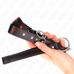 Collana Con Cinturino 65 Cm Dettagli Cuore 52,5 X 2,5 Cm - Kink - immagine 5