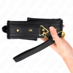 Collana Con Cinturino In Similpelle Spugna Modello 1 Regolabile 37-54 Cm X 3 Cm - Kink - immagine 5