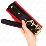 Collana Con Cinturino In Similpelle Spugna Modello 2 Regolabile 37-54 Cm X 3 Cm - Kink - immagine 5