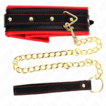 Collana Con Cinturino In Similpelle Spugna Modello 2 Regolabile 37-54 Cm X 3 Cm - Kink - immagine 4