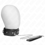 Collana Con Cinturino In Similpelle Spugna Modello 3 Regolabile 37-54 Cm X 3 Cm - Kink