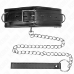 Collana Con Cinturino In Similpelle Spugna Modello 3 Regolabile 37-54 Cm X 3 Cm - Kink - immagine 4