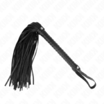 Frusta Con Manico Nero Strutturato 48,5 Cm - Kink
