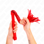 Frusta Con Manico Rosso Strutturato 48,5 Cm - Kink - immagine 5