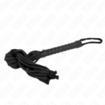 Frusta In Corda Nera 56 Cm - Kink