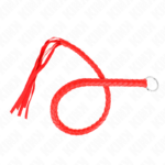 Frusta Serpente Con Anello Mano Rosso 65 Cm - Kink - immagine 2