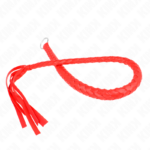 Frusta Serpente Con Anello Mano Rosso 65 Cm - Kink - immagine 5