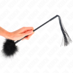 Frusta In Silicone Con Piume Per Solletico 47 Cm - Kink - immagine 5