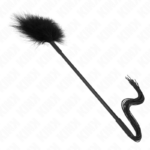 Frusta In Silicone Con Piume Per Solletico 47 Cm - Kink - immagine 2
