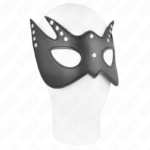 Maschera Pipistrello Con Rivetti 23 X 15 Cm - Kink - immagine 3
