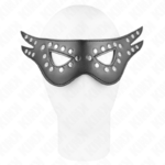 Maschera Sexy In Similpelle Modello 1 27 X 13 Cm - Kink - immagine 2