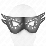 Maschera Sexy In Similpelle Modello 1 27 X 13 Cm - Kink - immagine 3