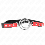 Gag Con O-Ring Multipli 4/4,8 Cm Rosso 38 X 56 Cm - Kink