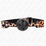 Palla Traspirante Leopardo 4,5 Cm Bavaglio 65 X 2,5 Cm - Kink - immagine 2
