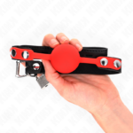 Balla In Silicone 4 Cm Con Serratura 60 X 2 Cm - Kink - immagine 2