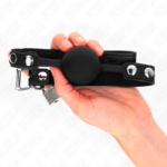 Modello 1 Palla In Silicone 4 Cm Gag Con Serratura 60 X 2 Cm - Kink - immagine 3