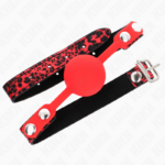 Palla In Silicone 4 Cm Modello Gag 2 60 X 2 Cm - Kink - immagine 2