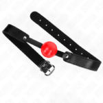Palla Morbida In Tpe 4 Cm Modello Gag 1 66 X 2,5 Cm Regolabile 41-61 Cm - Kink - immagine 2